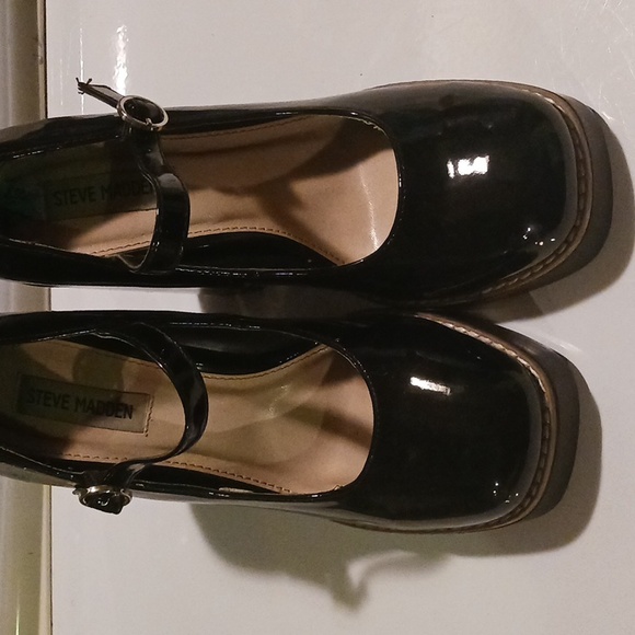 Steve Madden chunky heel. - Picture 5 of 5